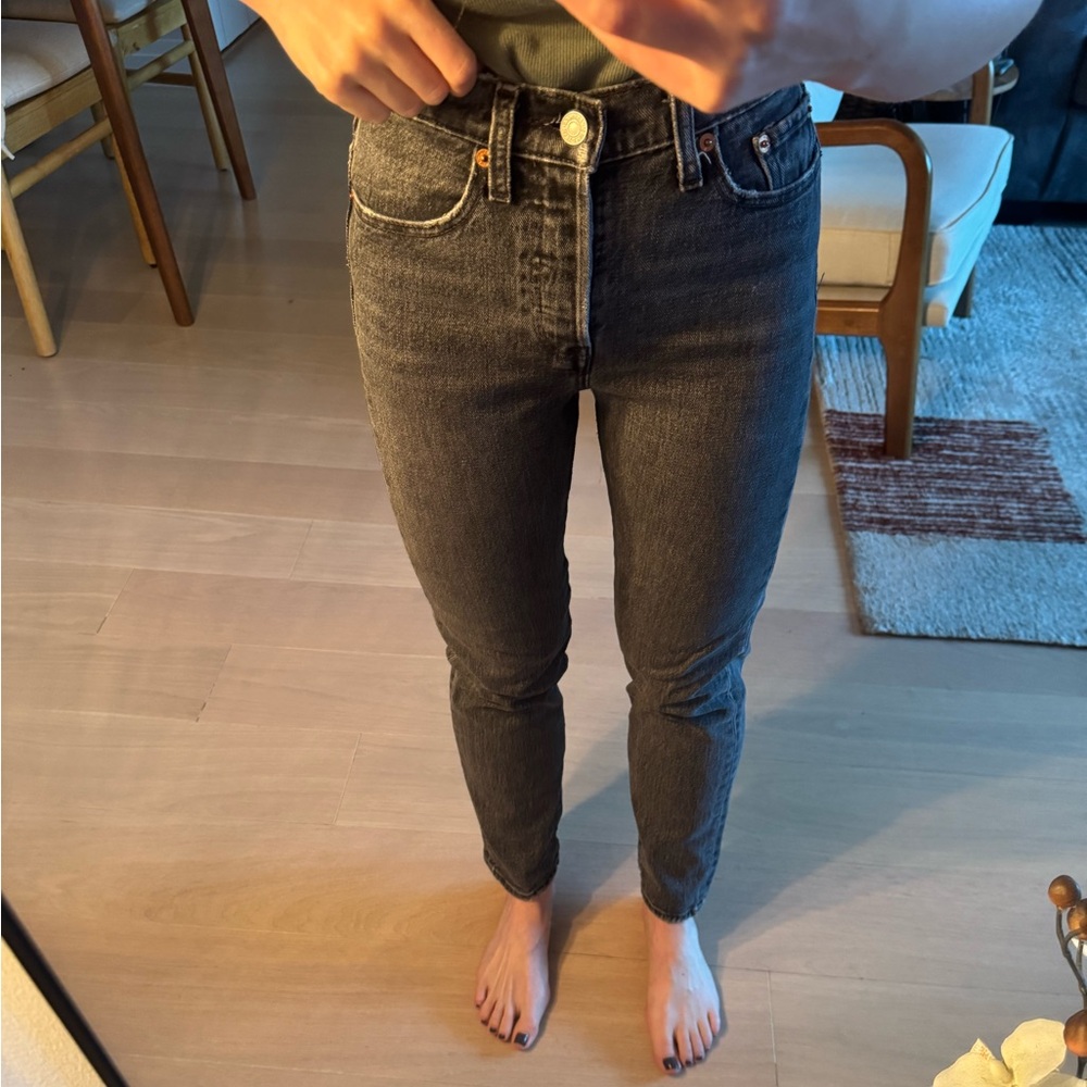 Dark Wash Denim Jeans